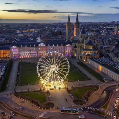 Maison De Ville Avec Parking - Caen Centre Bagian luar foto