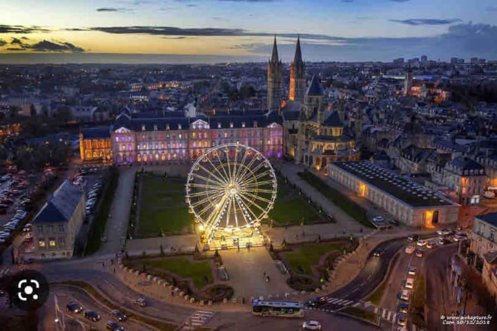 Maison De Ville Avec Parking - Caen Centre Bagian luar foto